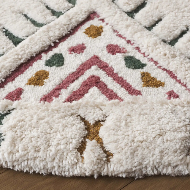 Safavieh Casablanca 6'-0" x 6'-0" Rug in Ivory / Pink