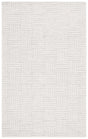 Safavieh Ebony 4'-0" x 6'-0" Rug in Light Grey / Ivory