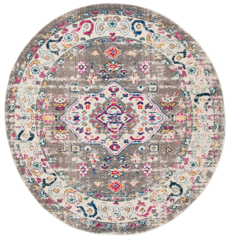 Safavieh Madison 6'-7" x 6'-7" Rug in Taupe / Ivory