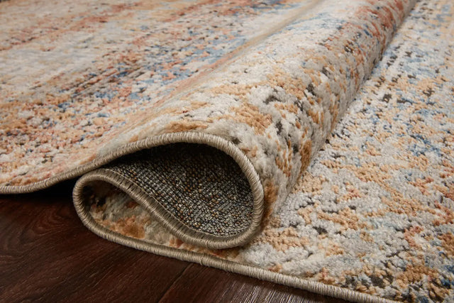 Loloi Bianca Bia-09 Ocean/Spice Rugs - pile height