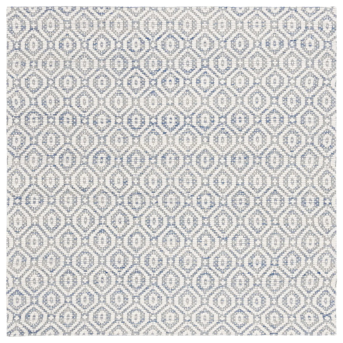 Safavieh Marbella 6'-0" x 6'-0" Rug in Blue / Ivory
