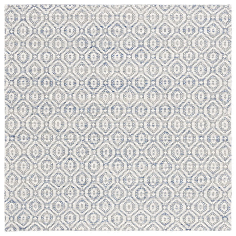 Safavieh Marbella 6'-0" x 6'-0" Rug in Blue / Ivory