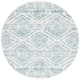 Safavieh Audrey 6'-0" x 6'-0" Rug in Ivory / Blue