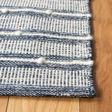 Safavieh Striped Kilim 4'-0" x 6'-0" Rug in Navy / Blue