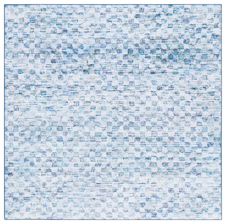 Safavieh Tacoma 6'-0" x 6'-0" Rug in Grey / Aqua
