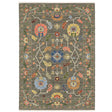 Oriental Weavers Lucca 5506K Grey/ Multi Rug - main flat
