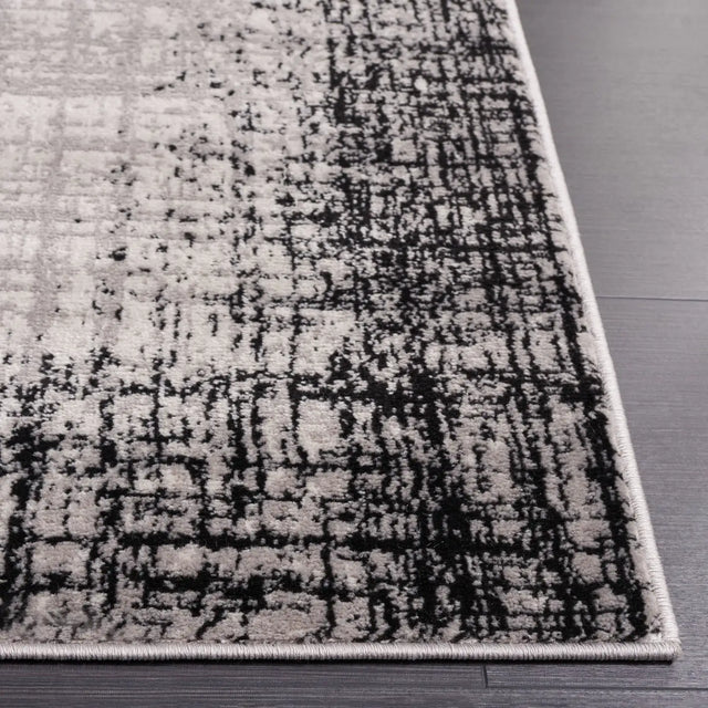 Safavieh Skyler 4'-0" x 6'-0" Rug in Ivory Grey / Black
