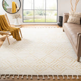 Safavieh Casablanca 8'-0" x 10'-0" Rug in Ivory / Gold