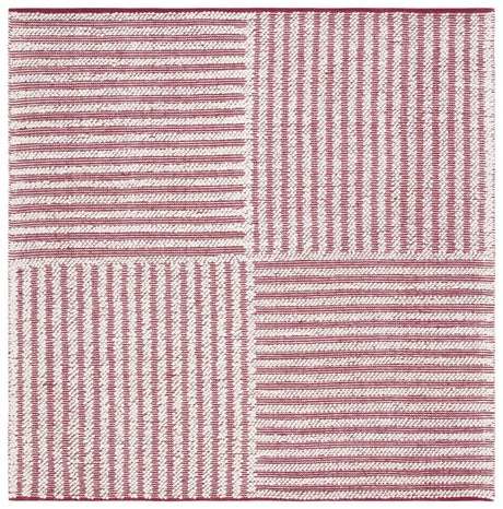 Safavieh Natura 6'-0" x 6'-0" Rug in Ivory / Red