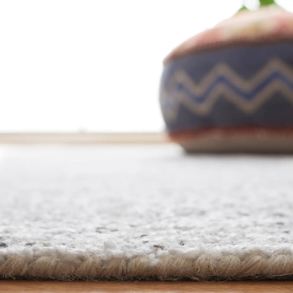 Safavieh Ebony 4'-0" x 6'-0" Rug in Grey / Ivory