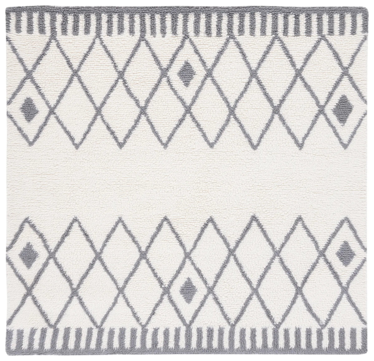 Safavieh Vermont 6'-0" x 6'-0" Rug in Ivory / Grey