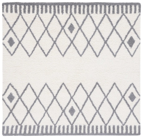 Safavieh Vermont 6'-0" x 6'-0" Rug in Ivory / Grey