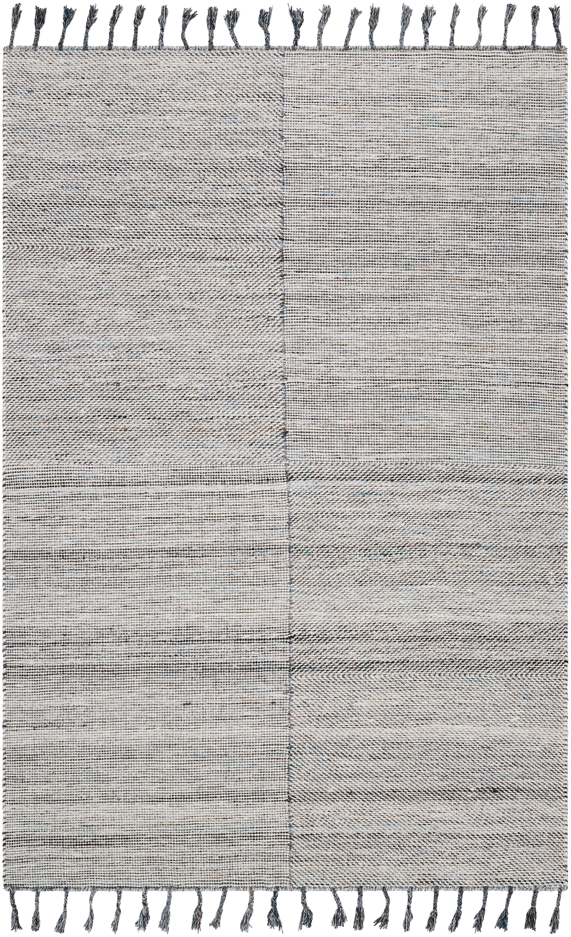 Surya Esther Ehr-2302 Beige, Ivory, Bright Blue, Caramel, Black, Gray Area Rug