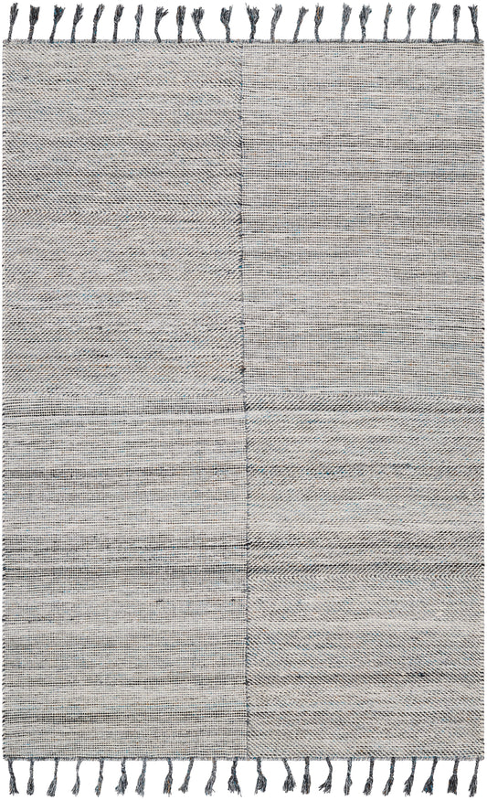 Surya Esther Ehr-2302 Beige, Ivory, Bright Blue, Caramel, Black, Gray Area Rug