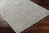 Surya Esther Ehr-2302 Beige, Ivory, Bright Blue, Caramel, Black, Gray Rug.