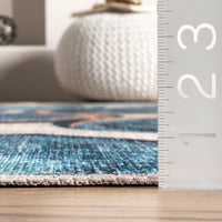 Nuloom Avie Bubbles Rznb07A Blue Area Rug