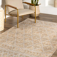 Nuloom Na Lattice Hjth02A Beige Area Rug