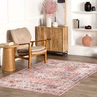 Nuloom Ama Persian Hjth10A Rust Area Rug