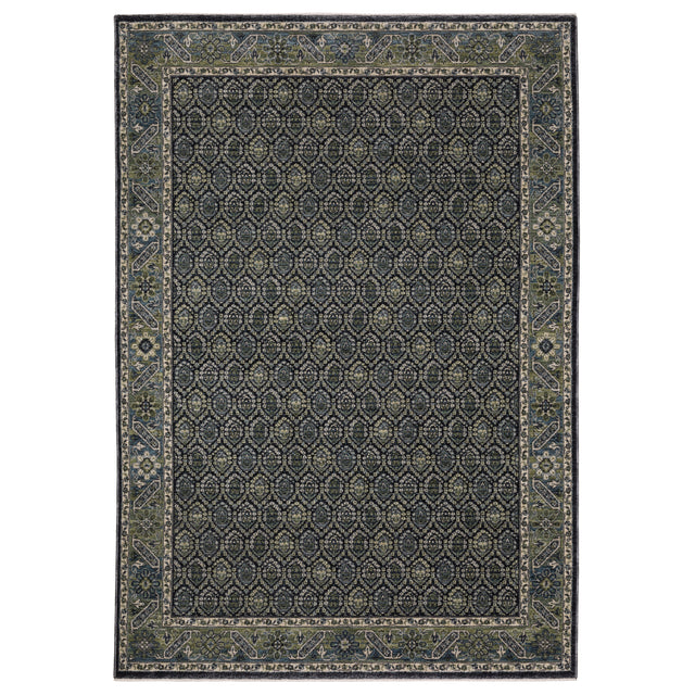 Oriental Weavers Sphinx ELIANA ELI01 Blue Border Rugs