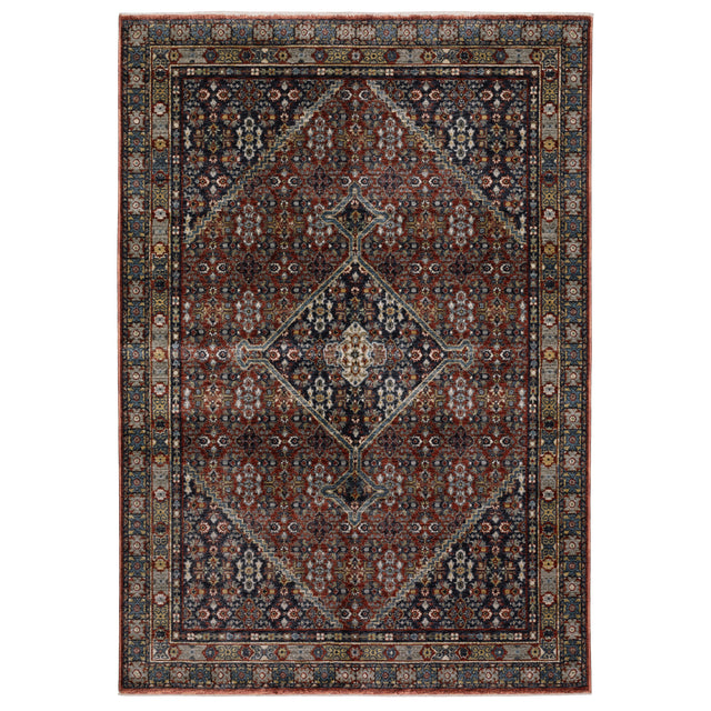Oriental Weavers Sphinx ELIANA ELI06 Red Medallion Rugs