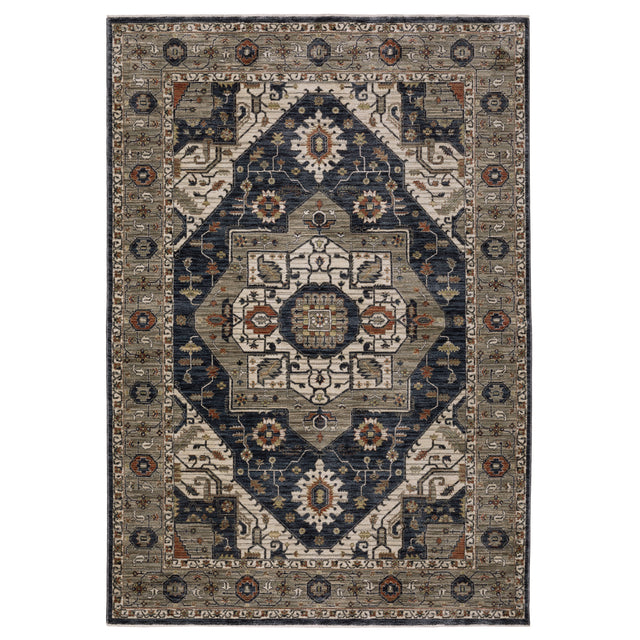Oriental Weavers Sphinx ELIANA ELI07 Brown Medallion Rugs