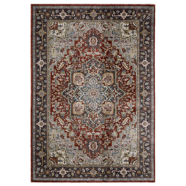 Oriental Weavers Sphinx ELIANA ELI11 Red Medallion Rugs