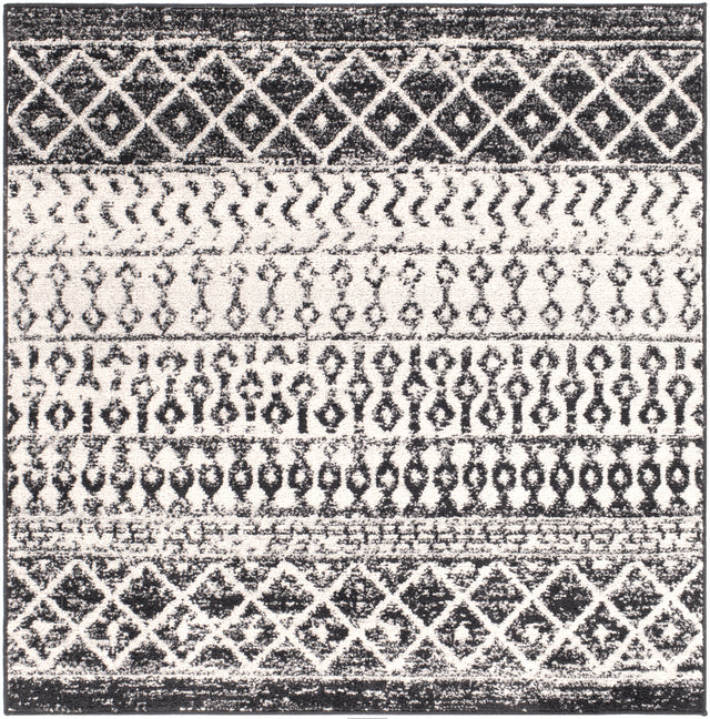 Surya Elaziz Elz-2307 Black, Light Gray, Gray, White Rug.