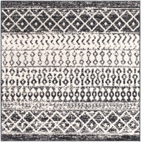 Surya Elaziz Elz-2307 Black, Light Gray, Gray, White Rug