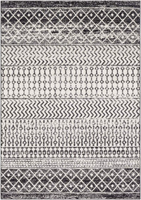 Surya Elaziz Elz-2307 Black, Light Gray, Gray, White Rug