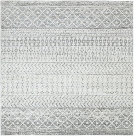 Surya Elaziz Elz-2308 Light Gray, Gray, White Rug.