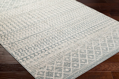 Surya Elaziz Elz-2372 Cream, Blue, Light Beige Area Rug