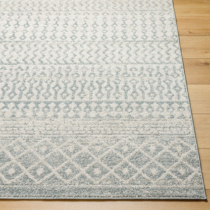 Surya Elaziz Elz-2372 Cream, Blue, Light Beige Area Rug