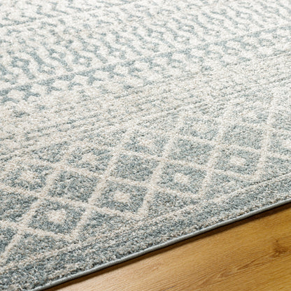 Surya Elaziz Elz-2372 Cream, Blue, Light Beige Area Rug