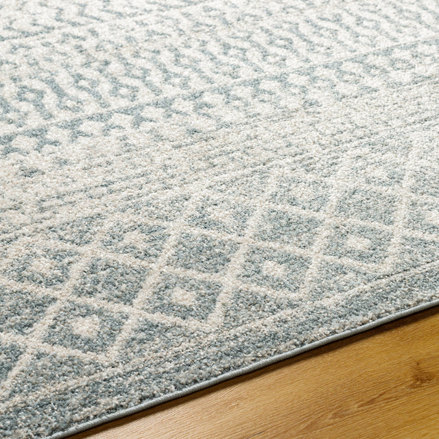 Surya Elaziz Elz-2372 Cream, Blue, Light Beige Rug.