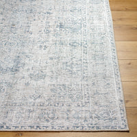 Surya Embrace Ema-2309 Slate, Silver, Metallic - Silver, Light Grey, Light Silver, Pewter Area Rug