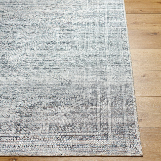 Surya Embrace Ema-2312 Metallic - Silver, Light Grey, Silver, Pewter, Slate Rug.