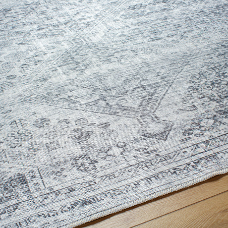 Surya Embrace Ema-2312 Metallic - Silver, Light Grey, Silver, Pewter, Slate Rug.