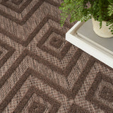 Nourison Versatile NRV01 Brown Contemporary Area Rugs
