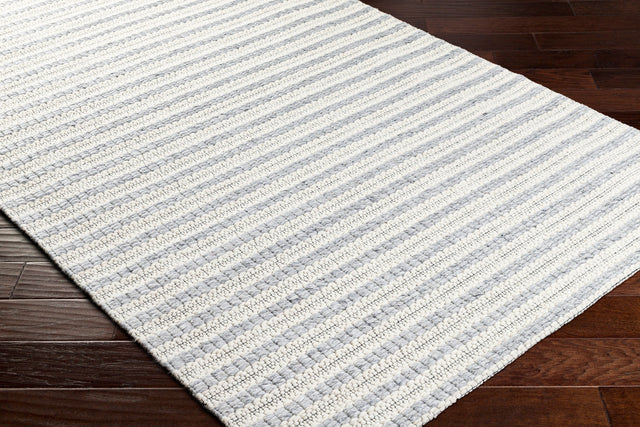 Surya Empoli Epo-2300 Off-White, Light Silver, Light Grey, Pale Slate Rug.