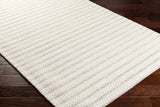 Surya Empoli Epo-2301 Light Silver, Off-White, Light Grey Rug.