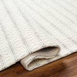 Surya Empoli Epo-2301 Light Silver, Off-White, Light Grey Rug.