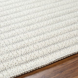 Surya Empoli Epo-2301 Light Silver, Off-White, Light Grey Rug.