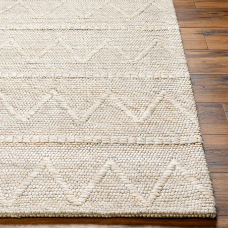 Surya Empoli Epo-2306 Light Grey, Ash, Pearl Rug.