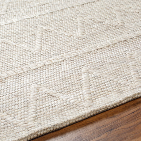 Surya Empoli Epo-2306 Light Grey, Ash, Pearl Rug.