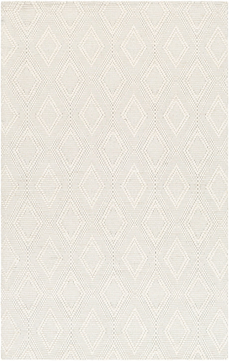 Surya Empoli Epo-2313 Off-White, Light Silver Rug.