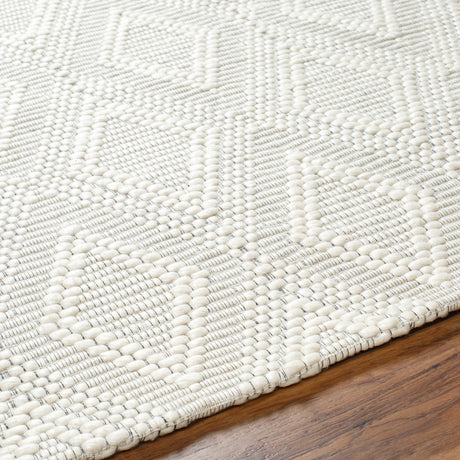 Surya Empoli Epo-2313 Off-White, Light Silver Rug.