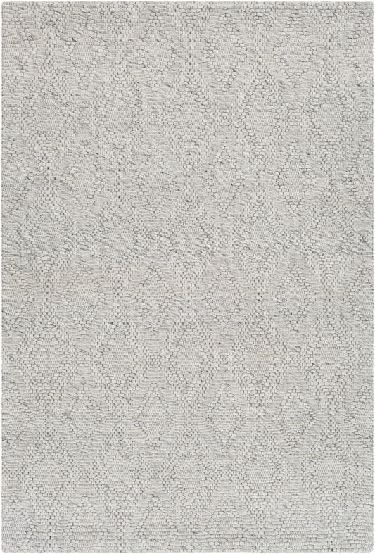 Surya Empoli Epo-2315 Pale Slate, Light Grey, Sterling Grey, Metallic - Silver Area Rug