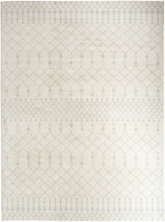 Nourison Astra Machine Washable Asw10 Ivory Area Rug