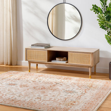 Surya Erin Ern-2314 Pearl, Natural, Off-White, Desert Tan, Light Wood Rug.