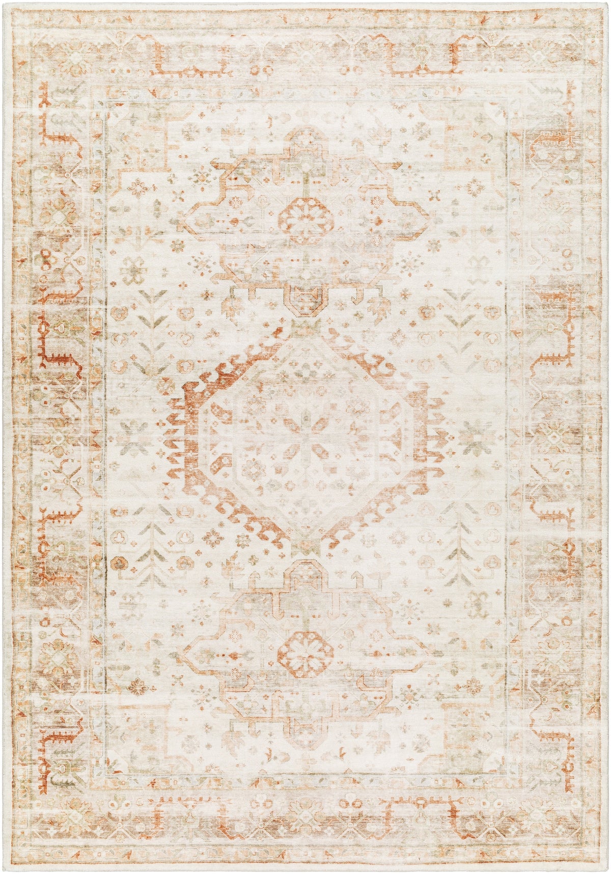 Surya Erin Ern-2315 Pearl, Off-White, Natural Rug.